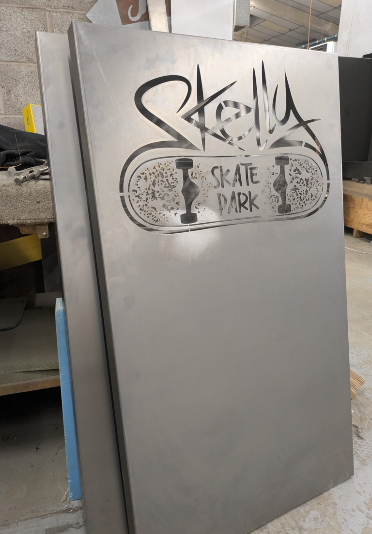 fibre laser cutting 1.2 mm corten steel sheet, MS Laser Services Liverpool